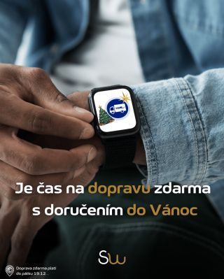 Poslední 2️⃣dny dopravy zdarma! Využijte tuto výhodu na dárky, které vám ještě chybí! #doprava #vanoce #enjoysportwave
