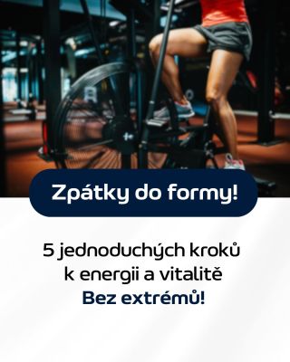 Dejte si reálné cíle.🏁 Začněte malými krůčky, které zvládnete každý den. Nemusíte jet naplno - důležitá je pravidelnost,...